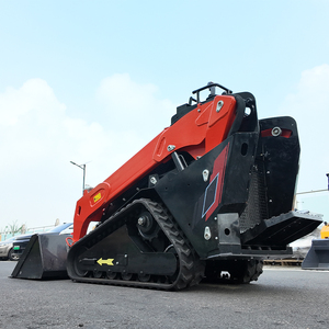 Brand New Operating Weight Wheel/ Crawler Type Mini Skid Steer Loader With Forest <b>Mulcher</b> <b>Lawn</b> <b>Mower</b> for Sale - Product Image 5