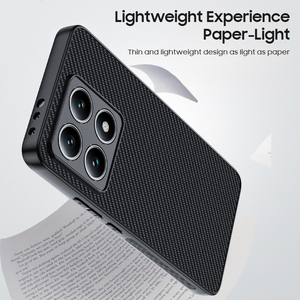 Pour Xiaomi 14T coque de téléphone Protection Anti-chute en Fiber de carbone coque arrière de téléphone antichoc pour Xiaomi 14T - Product Image 3