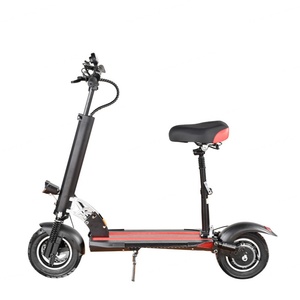 Nuevo Scooter Eléctrico Unisex de 10 Pulgadas para Adultos, Batería de Litio de 500W, Asiento Plegable, Bluetooth, Pantalla LCD, Scooter de Movilidad de Dos Ruedas - Product Image 1