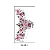 Usine Fournitures Chine Tatouages Temporaires Chine Sexy Tatouage Autocollant Femmes Tato Pour Corps Poitrine Taille Cou