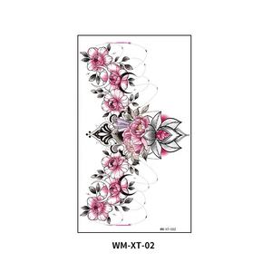 Suministros de fábrica China tatuajes temporales China Sexy tatuaje pegatina mujeres Tato para cuerpo pecho cintura cuello - Product Image 2