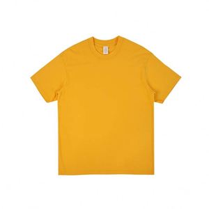 T-shirts pour hommes à col rond, coupe ample, 100% coton, 230 grammes, coton lourd, blanc pur, manches courtes, décontractés - Product Image 4
