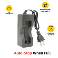 Chargeur de batterie dédié HWD HD-998A pour 18650, démarrage à zéro tension, arrêt automatique, protection contre les surcharges, 4,2 V 500 mA, pour appareil photo et lampe de poche