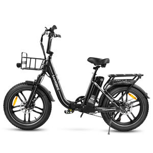 2024 SAMEBIKE Factory C05 Pro 20 ich Ebike 48V 13Ah batería 500W motor ciudad bicicleta eléctrica plegable con cesta delantera - Product Image 3