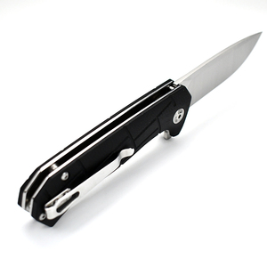 <span class=keywords><strong>Boutique</strong></span>, cuchillo de bolsillo de hoja plegable con mango G10 duradero y rentable, autodefensa D2Steel, alta dureza, afilado, OEM personalizado - Product Image 3