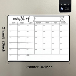 Pizarra Magnética de Planificación Mensual, Imán para Refrigerador, Tablero de Mensajes, Tablero de Horarios - Product Image 6