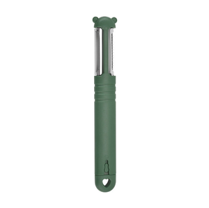 Couteau à éplucher 2 en 1 pour pommes de terre oignons légumes ail légumes fruits et légumes lame en acier inoxydable portable - Product Image 1