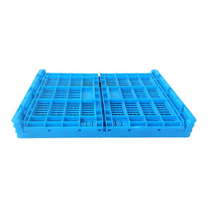 Tùy chỉnh trong siêu thị Rau đóng gói thùng nhựa nhựa có thể gập lại Thùng trái cây Thùng - Product Image 3
