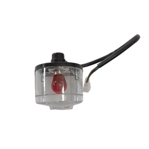 Feu arrière rétro haute performance avec lentille transparente et ampoule rouge pour Honda Dax & <span class=keywords><strong>Skyteam</strong></span> - Product Image 1