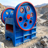Concasseur à mâchoires PE500*750 de grande capacité pour le traitement des minerais de pierre, d'or, de cuivre, de fer et de zinc, avec certification CE