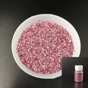 Pierres artificielles en verre doré broyé 20/40g, remplissage en résine pour artisanat DIY, décorations pour nail art, remplissages pour fabrication de bijoux en résine UV faits à la main - Product Image 4