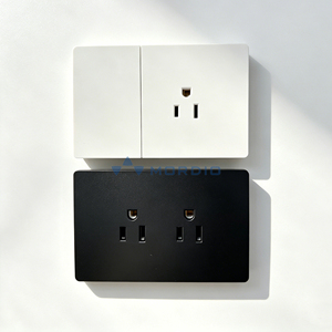 Enchufe de Pared Multifuncional Delgado con Interruptor, Gris Sudamericano, Tecla Grande, 1 Gang, 3 Pines, Fuente de Alimentación - Product Image 4