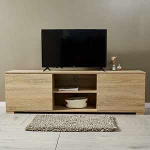 Unidad de entretenimiento de fábrica, Unidad de TV moderna con soporte de TV de 2 puertas, salida de fábrica - Product Image 4