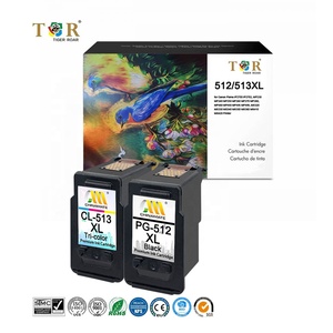 ตลับหมึกแคนนอน PG-512XL CL-513XL สำหรับเครื่องพิมพ์แคนนอน PIXMA MP495 MP240 MP250 MP490 MP280 ใช้แทนตลับหมึกแคนนอนได้ - Product Image 1