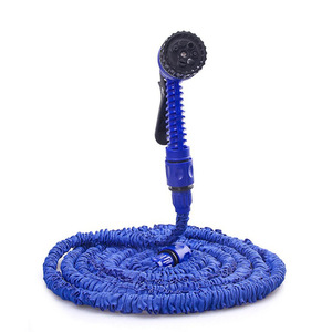 Tuyau d'arrosage de jardin avec pistolet pulvérisateur, portée de 10 m, multifonctionnel pour le lavage de voiture et le nettoyage de la cour - Product Image 4
