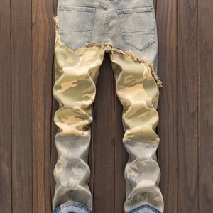 Nouveau jean vintage pour homme - Design rétro délavé et déchiré, adapté aux tendances de la rue et aux styles décontractés - Product Image 2