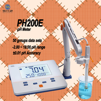PH200E penganalisa pH profesional dengan 2.00 lebar hingga 18.00 rentang pH dan fungsi Auto-Hold