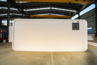 Maison capsule préfabriquée isolée et étanche, cabine modulaire mobile pour bureau, école, salon