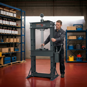 Prensa Hidráulica Multiusos de Alta Calidad y Durabilidad con Estructura en H TAYO ME-PO30, Nueva Condición, Bomba de Engranajes con Rodamientos de Alto Rendimiento - Product Image 1