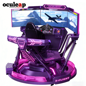 Simulateur de vol <span class=keywords><strong>VR</strong></span> pour l'enseignement et la formation en aviation, équipement d'exercice de vulgarisation scientifique 5D 7D 9D, cockpit de simulation d'étude - Product Image 3