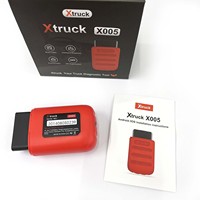 Herramienta de Diagnóstico para Camiones de Servicio Pesado Xtruck X005 Plus, Analizador de Motor OBD2, Flasheo Rápido de ECU para Diagnóstico de Dongfeng