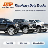 Jantes forgées pour camion GMC Sierra 3500 et Ford F350, 8X200 8X210, 20 22 24 26 28 30 pouces, 8 et 10 trous, jantes personnalisées