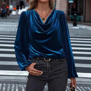 Nouvelle collection Automne/Hiver 2026 : <span class=keywords><strong>Haut</strong></span> à manches longues pour femme, style européen et américain - Product Image 2