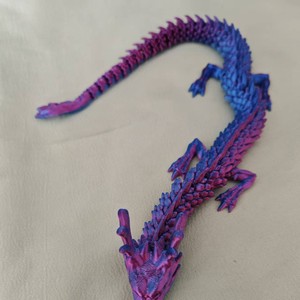 Sculpture de dragon en impression 3D, grande taille, modèle ABS, traitement personnalisé pour la fabrication de jouets - Product Image 3