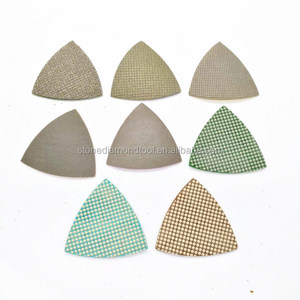 Hoja de sierra Triangular de aleación dorada, 83x83x83mm - Product Image 4