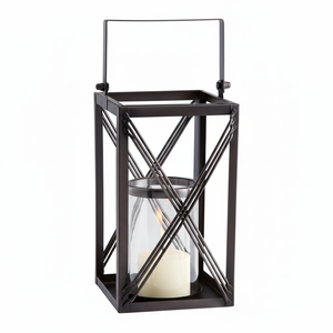 Lanterne de fil de fer rustique traditionnelle conçue avec des détails sculptés parfaits pour les maisons patrimoniales et les célébrations culturelles - Product Image 1
