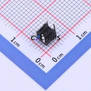 KAN4512-0381B Tactile Switch Through hole Component (THT) Switch 1.6N 4.5mm 4.5mm 3.8mm - Product Image 2