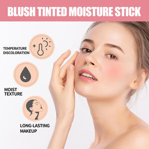 Blush Stick Illuminante Base Tridimensionale Riparatore Naturale Nude Makeup Impermeabile Leggero Multifunzionale - Product Image 3