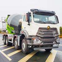 380hp Sinotruk NX Chine Construction Volumétrique Mobile Ciment Machines 8x4 HOWO 12m3 ZOOMLION Bétonnière Camion à vendre
