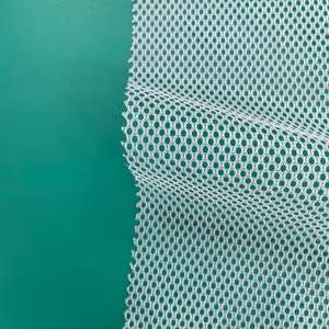 Vải polyester 100% tái chế, lớp lót mềm, vải lưới dùng cho quần áo thể thao, thoáng khí, chất liệu khăn dệt kim, túi, quần áo - Product Image 4