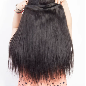 Màu Sắc Tự Nhiên Brazil Tóc Con Người Thẳng Bó 10-36 Inch 1 Bó Remy Phần Mở Rộng Tóc Con Người Đôi Sợi Ngang Bện Tóc - Product Image 6