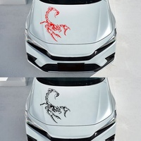 Autocollant de capot de voiture universel de haute qualité, résistant aux rayures, logo en vinyle, enveloppe DIY, décoration de carrosserie de voiture 3D, autocollant de capot de voiture