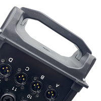 Câble multipaire 16 canaux pour boîtier de scène, DMX, audio et alimentation, XLR mâle-femelle, pour microphones multiples