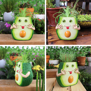 <span class=keywords><strong>Maceta</strong></span> suculenta hecha a mano, <span class=keywords><strong>maceta</strong></span> de resina con forma de aguacate, <span class=keywords><strong>maceta</strong></span> de jardín, <span class=keywords><strong>maceta</strong></span> - Product Image 6