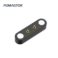 SMT 2 pines resorte cargado Pogo Pin conector macho y hembra enchufe PCB montaje muelle batería adaptador Cable batería