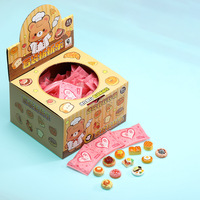 Mini figurines en résine Kawaii en forme de pain, sacs surprises, jouets pour machine à griffes, boîtes mystères, sacs à deviner, thème anime mignon, vente en gros
