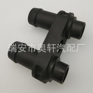 ข้อต่อท่อน้ำรถยนต์ 6Q0121065N พลาสติกสีดำ สำหรับใช้ในรถยนต์ - Product Image 3