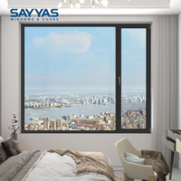 Fenêtre en PVC à isolation thermique en acier inoxydable ROTO de qualité supérieure, fabriquée en Allemagne, pour appartement, Sayyas.windows DC88