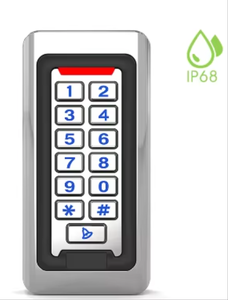 コードとカードリーダー機能を備えたIP68防水スタンドアロンアクセス制御/<span class=keywords><strong>RFID</strong></span>ドアキーパッド - Product Image 4