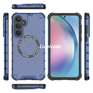 Lichicase Nid D'abeille Conception Antichoc Protection Mode Cas Pour Samsug S23 S23 <span class=keywords><strong>Plus</strong></span> S23 Ultra Mobile Accessoires - Product Image 5