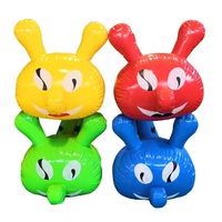 Jouets de parc géants gonflables en forme de ver, de chenille et de ver à bois, 6 places pour adultes, en PVC, jeu de team building, course de bateaux dragons