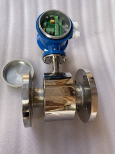 Smart Magnetic Flow Meter for <b>Liquid</b> and Gas Stainless Steel OEM Sewage Pipeline Flow Meter - Product Image 2