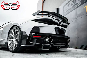 Kit de Carrocería Estilo <span class=keywords><strong>AMA</strong></span> para McLaren GT, Parachoques Delantero de Fibra de Carbono Seca y FRP, Faldones Laterales, Difusor Trasero, Venta al Por Mayor - Product Image 6