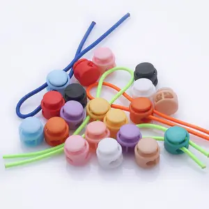 Atacado Tamanho Personalizado Cor Corda Cabo End Stopper Toggle Clip Eco-friendly Plástico Cordão Cord Bloqueio