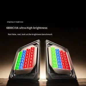 Projecteur laser tricolore <span class=keywords><strong>4K</strong></span> Hisense Vidda C5 Boundless Master pour cinéma maison, <span class=keywords><strong>6800</strong></span> CVIA, haute luminosité, 240 Hz, 3D - Product Image 2