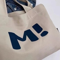 Sac d'épicerie personnalisé imprimé à la mode écologique à la mode sac fourre-tout de maman de poids pour les étudiants